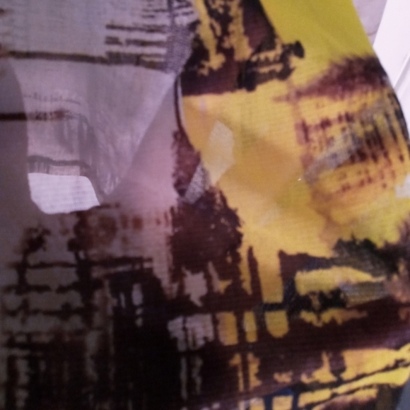 Alfani Sheer Embellished Blouse - Picture 8 of 8